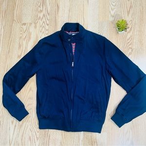 Top man navy blue men’s jacket size XXS